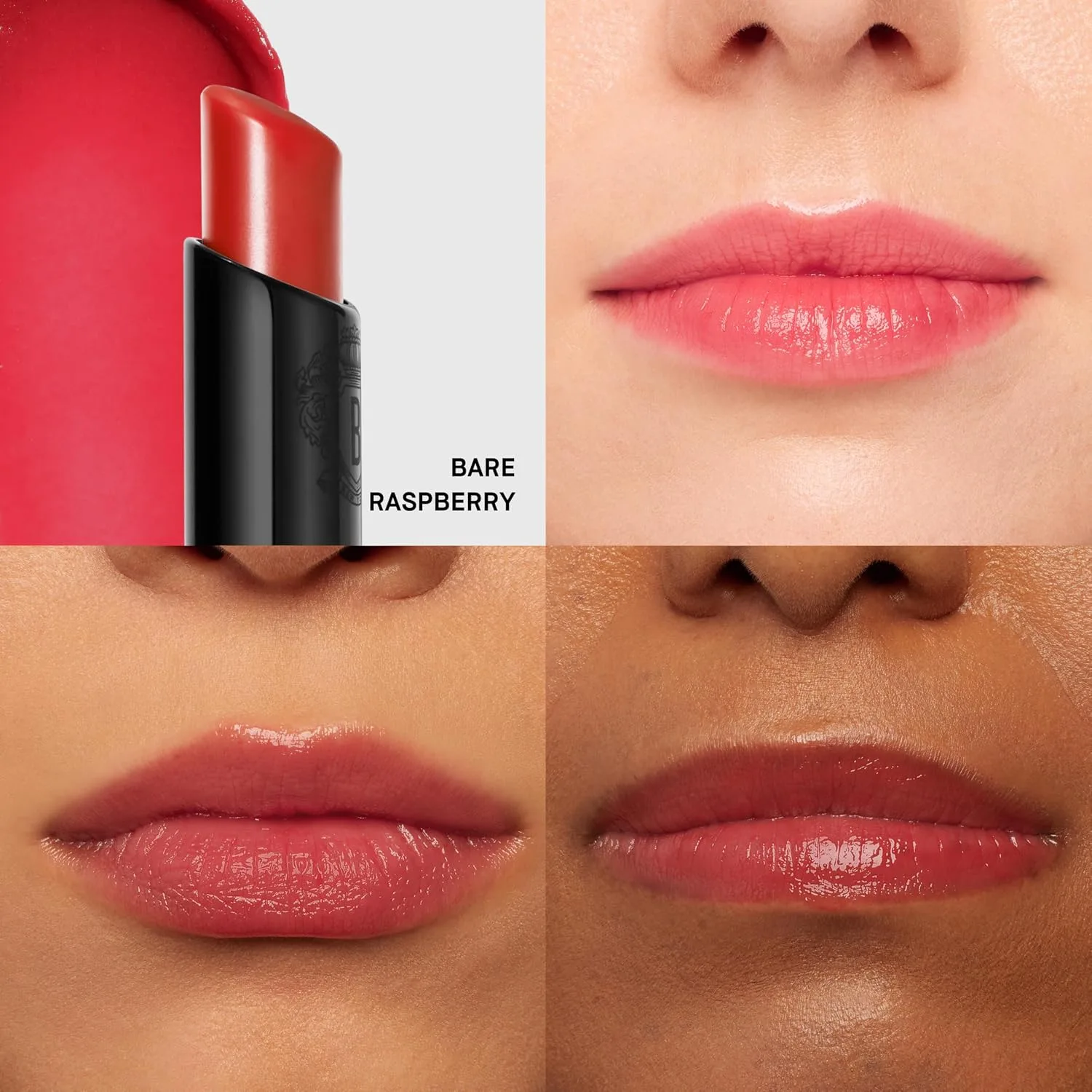 Bobbi Brown Extra Lip Tinted Balm | Hydrating Lip Treatment with Plumping + Peptide Technology, 0.08 Ounce, Bare Raspberry