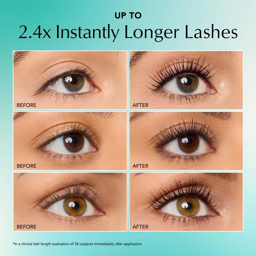 Thrive Causemetics Liquid Lash Extensions Mascara Charcoal Grey, 3 Pack