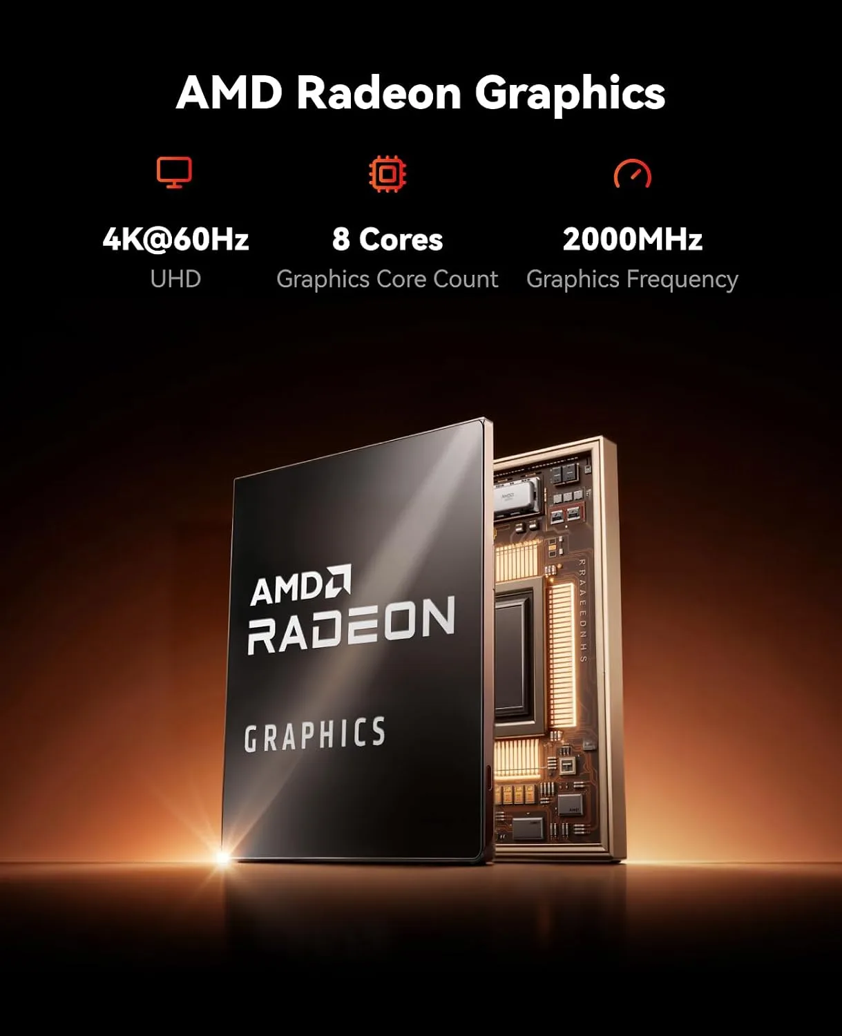 KAMRUI E3B AMD Ryzen 7 7730U Mini Gaming PC, 16GB RAM 1TB SSD Mini PC