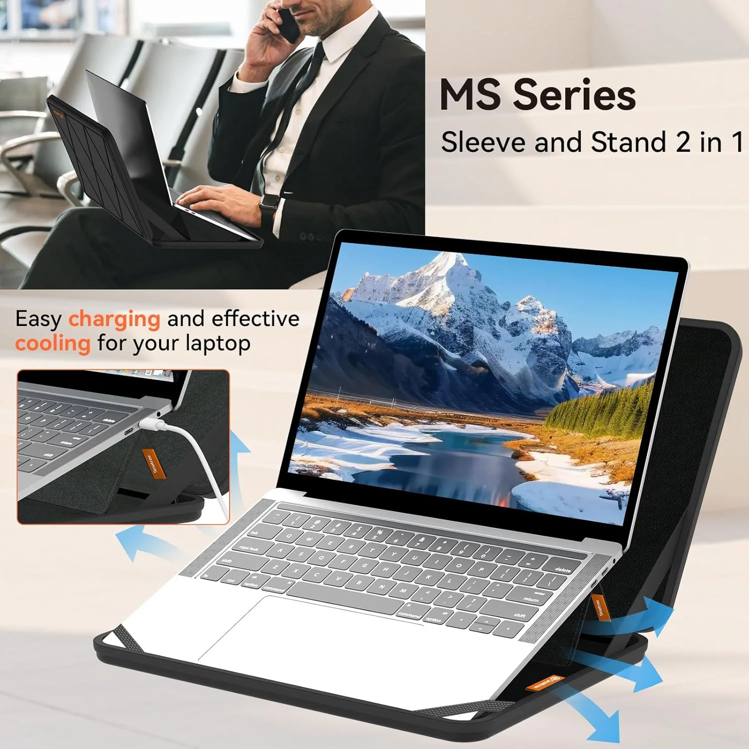 Smatree MS122 Hard Protective 17 inch Laptop Sleeve Case for HP/ASUS/MSI