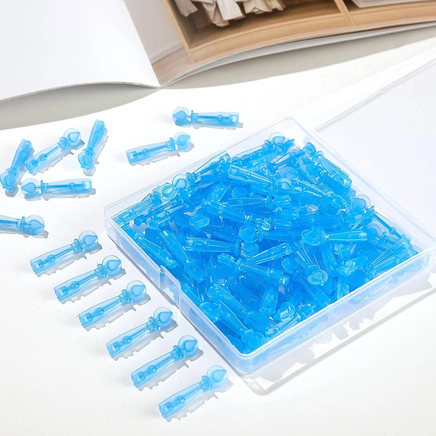 Lancets for Facial Extraction, 100Pcs Disposable Acne Needle
