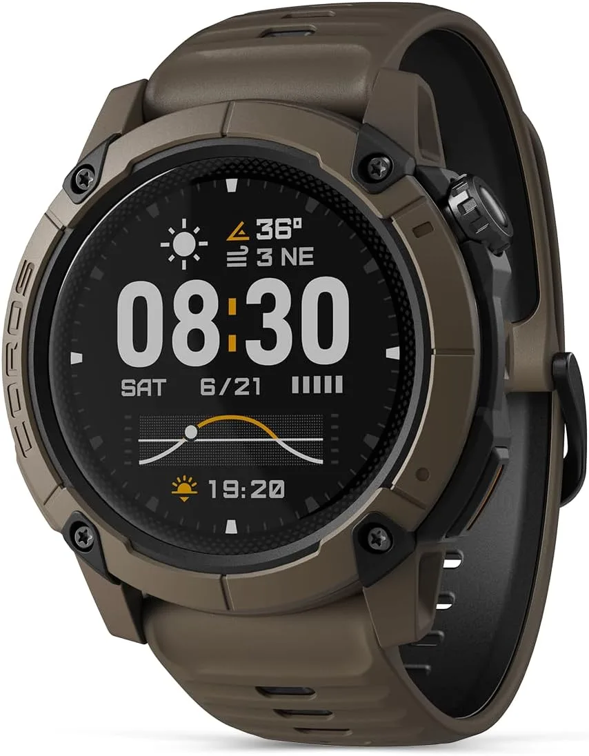 COROS Nomad GPS Outdoor Smartwatch, 22-Day Battery Life, Fishing