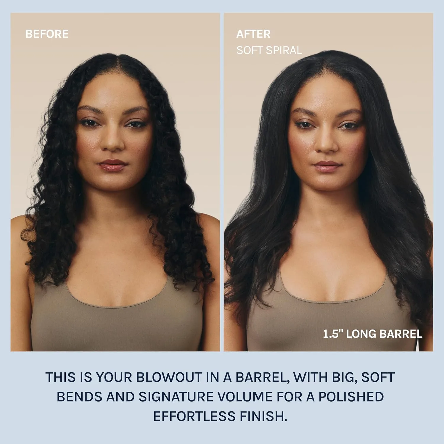 BIO IONIC Long Barrel Curling Iron, Moisture Heat Technology & NanoIonic MX