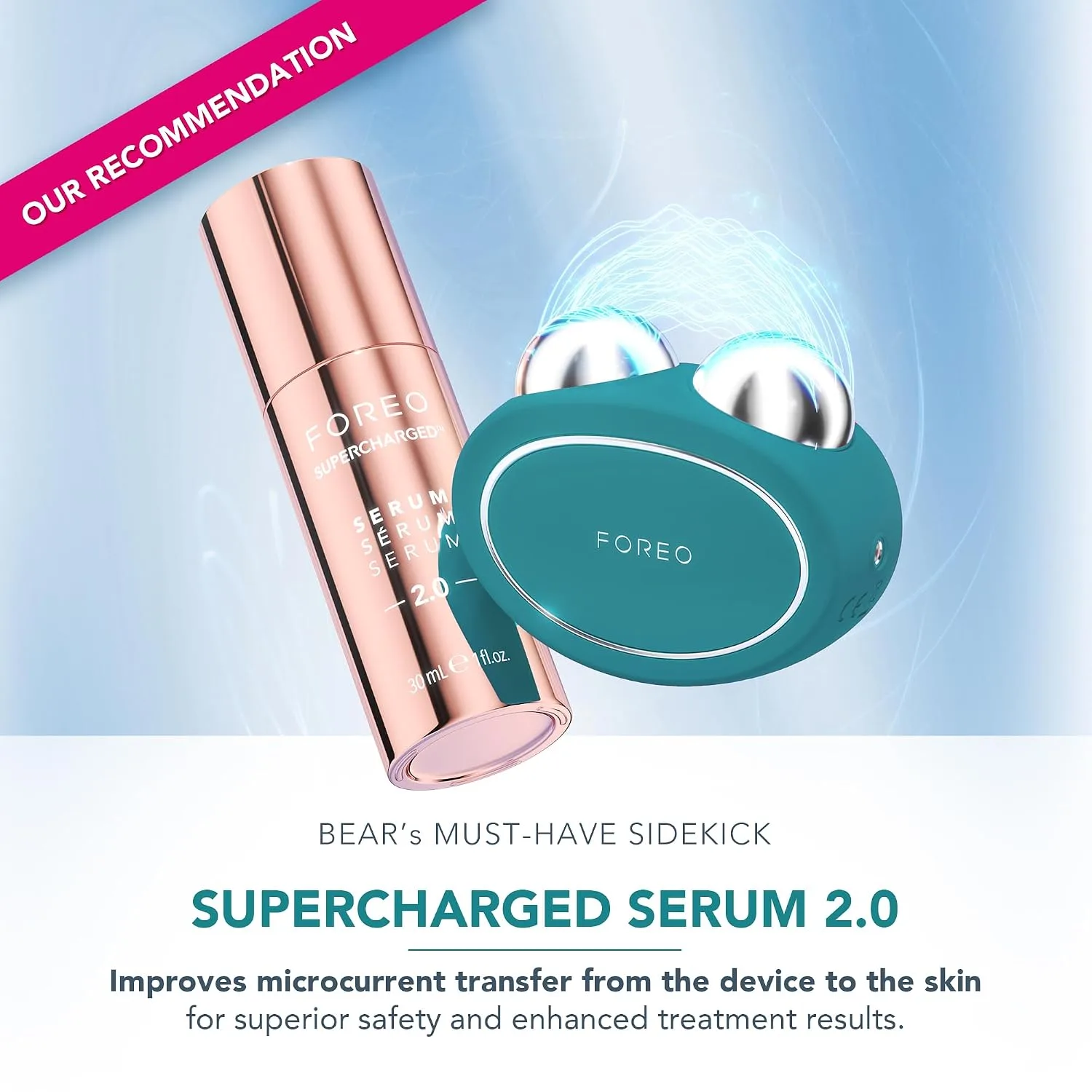 FOREO Bear 2 Advanced Microcurrent Facial Device - Lifting & Toning