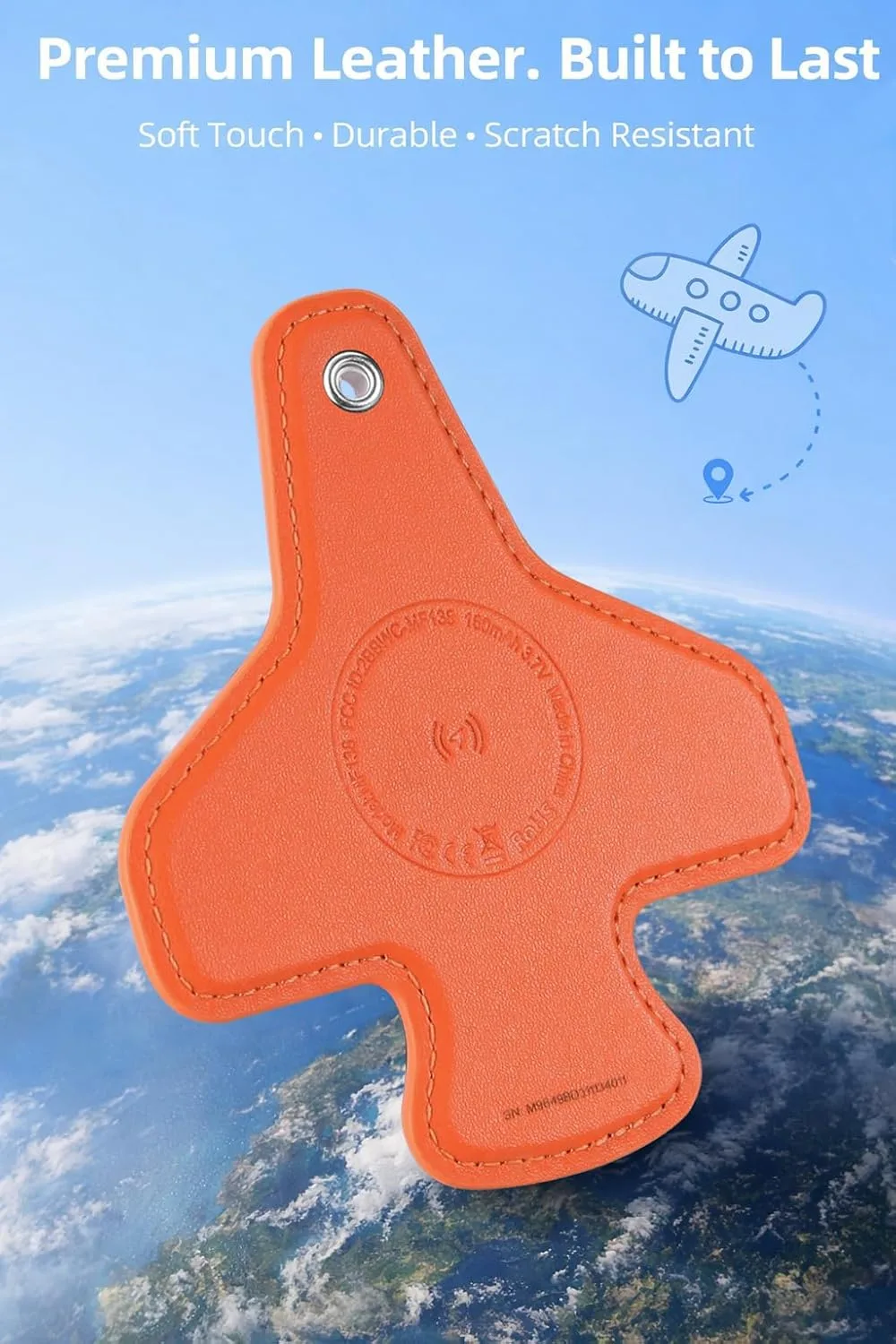 Luggage Tags for Suitcases, Works with Apple Find My