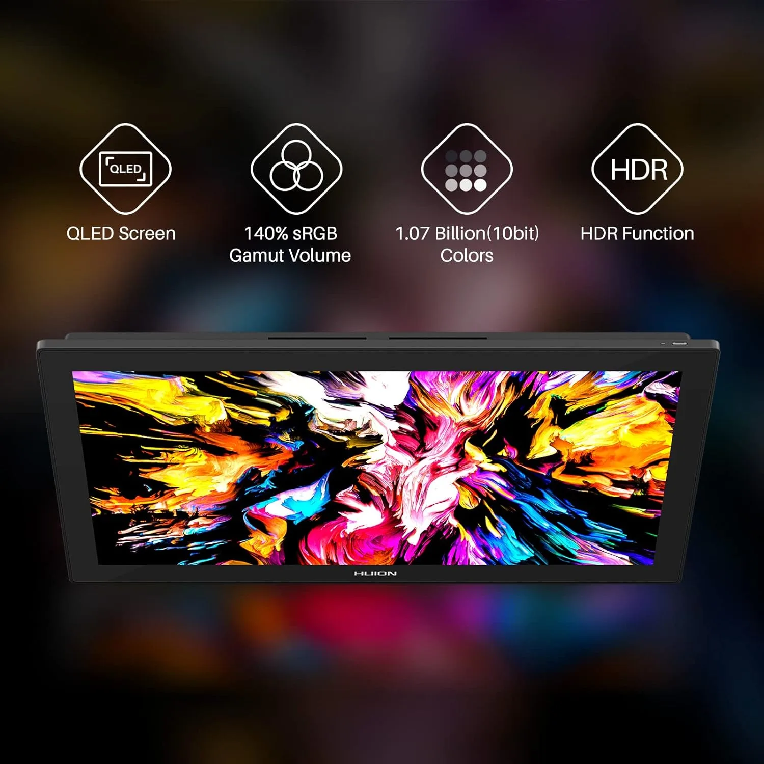 HUION KAMVAS Pro 24 4K UHD Drawing Tablet with Screen 140% sRGB