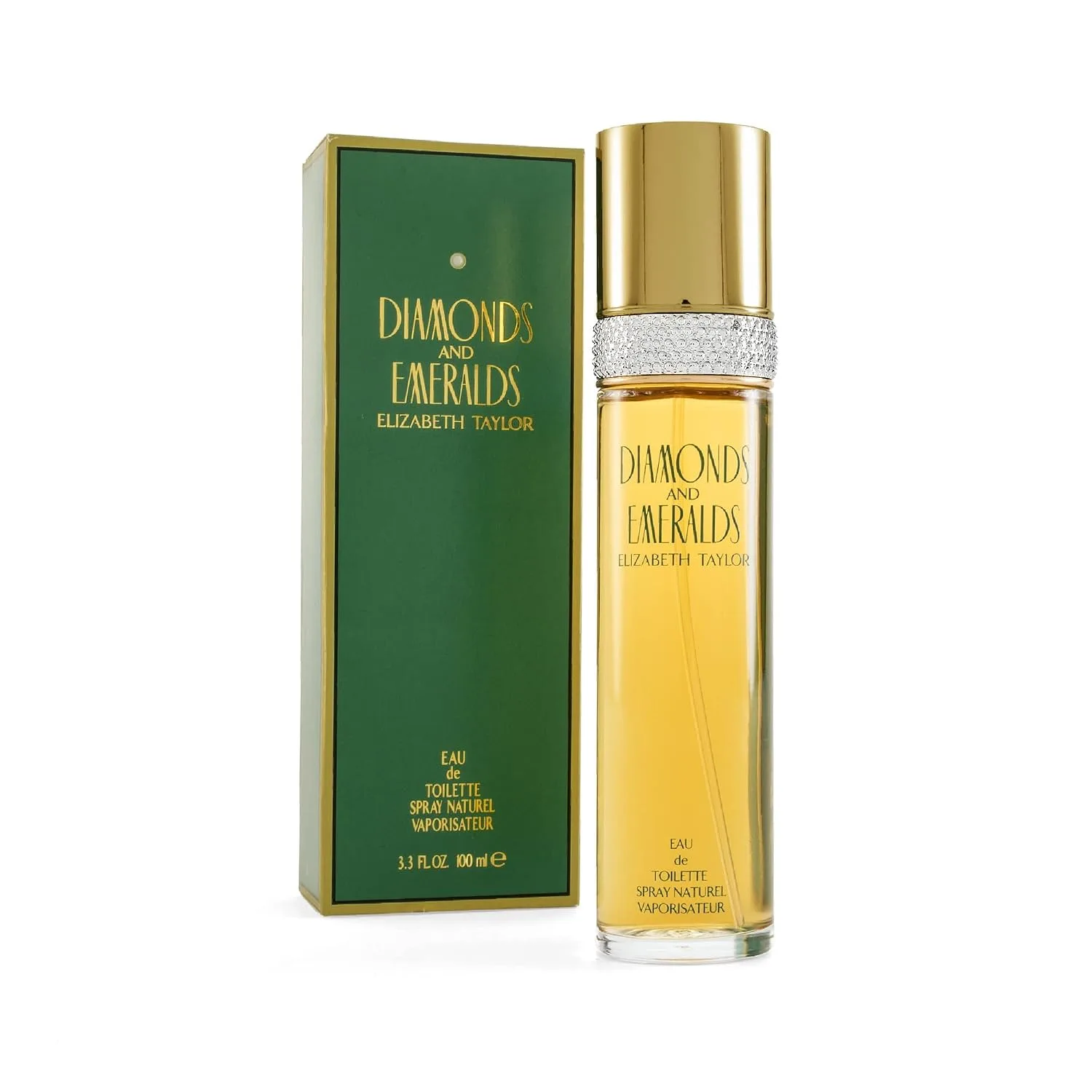Elizabeth Taylor (elk2h) Diamonds & Emeralds Eau De Toilette Spray 3oz/ 100 Ml for Women By Elizabeth Taylor, 3fl Oz