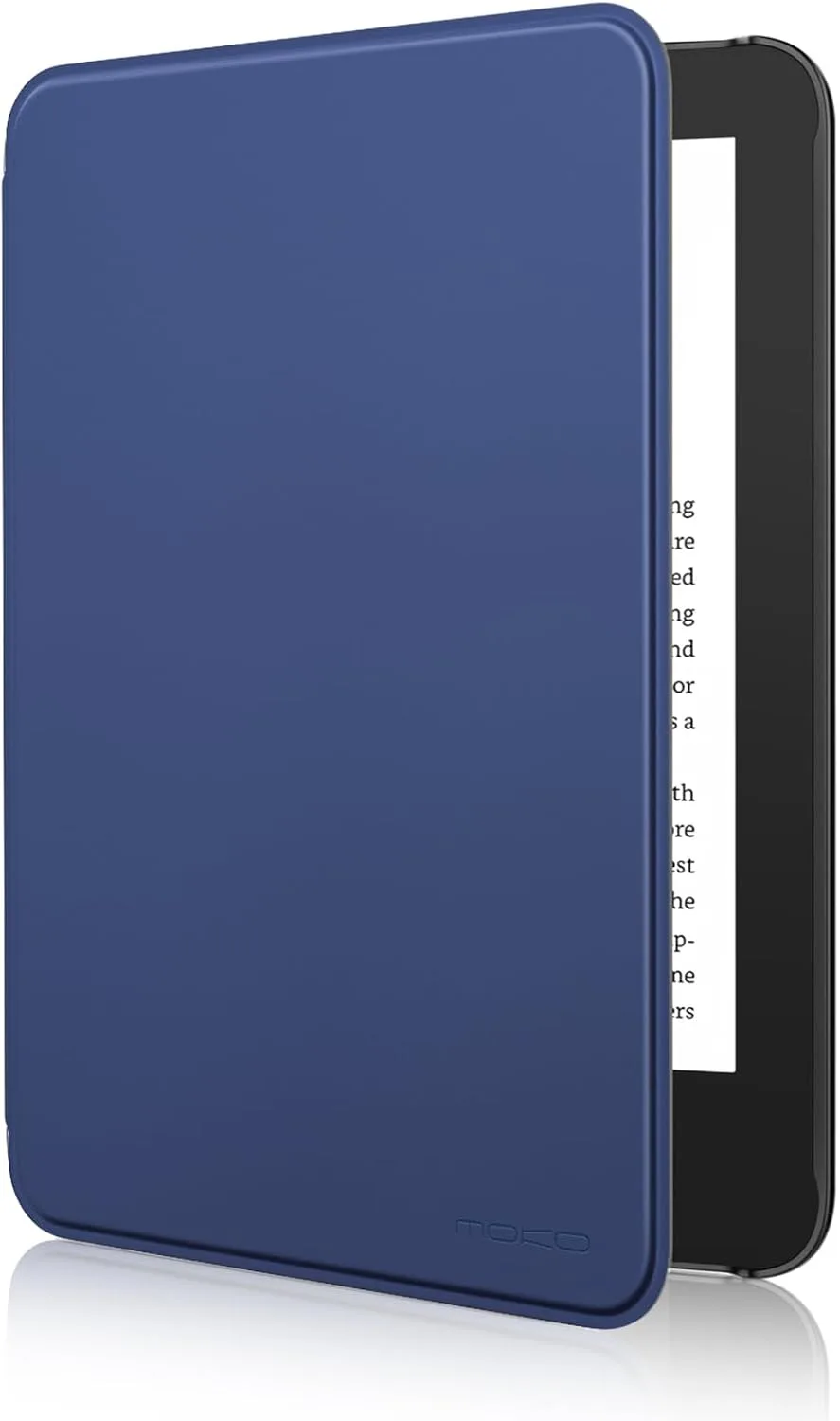 MoKo Case for 6" Amazon Kindle Basic 11th Gen 2024/2022, Navy Blue