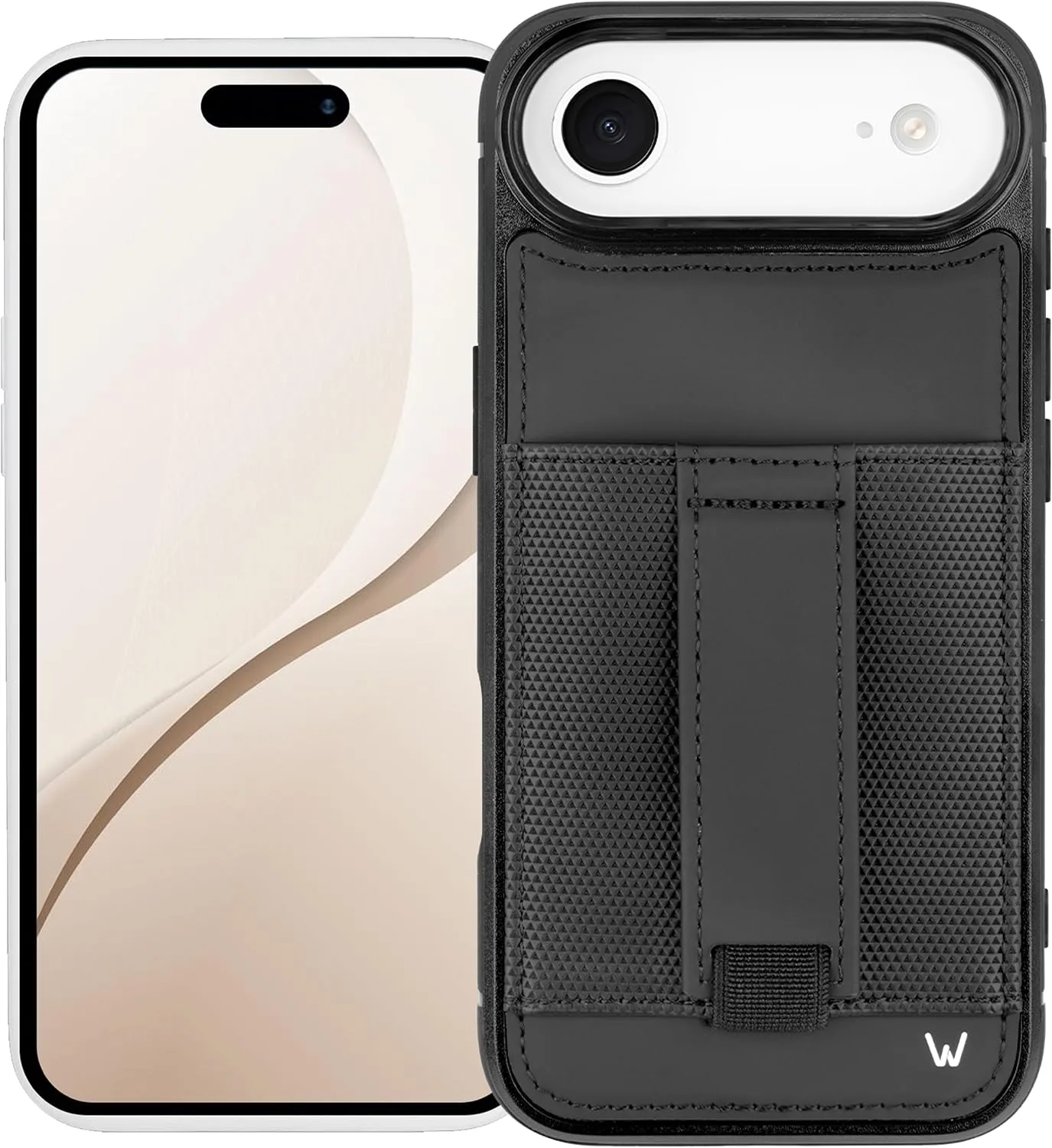 Walli Cases Wallet Phone Case for iPhone 17 Air, Card Holder Kickstand