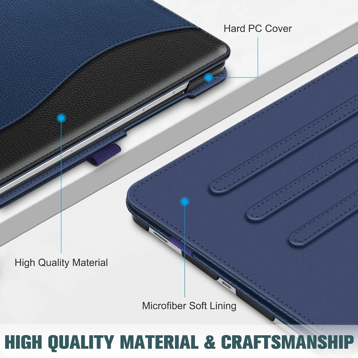 Fintie Multi-Angle Case for Samsung Galaxy Tab S10 Lite/S10 FE/S9 FE 10.9''
