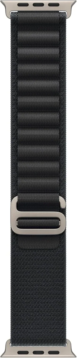 Correa Apple Watch Alpine Loop 49mm Negro Talla Large