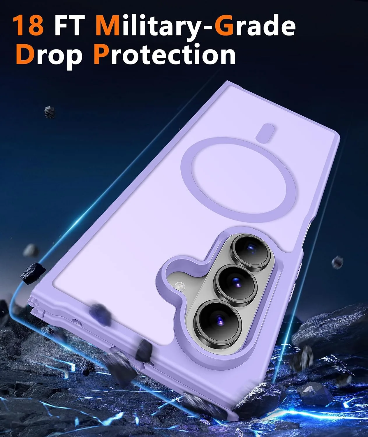 FNTCASE for Samsung Galaxy Z Fold 8 Ultra / Z Fold 7 Case, Fit for Magsafe