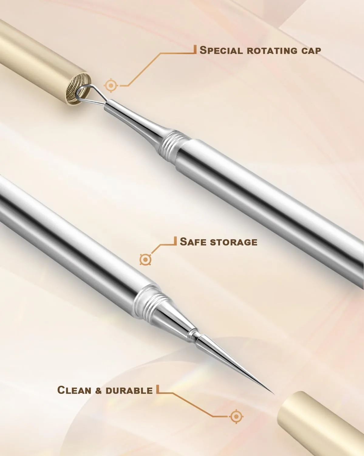 SGNEKOO Professional Facial Milia Removal Tool and Whitehead Extractor