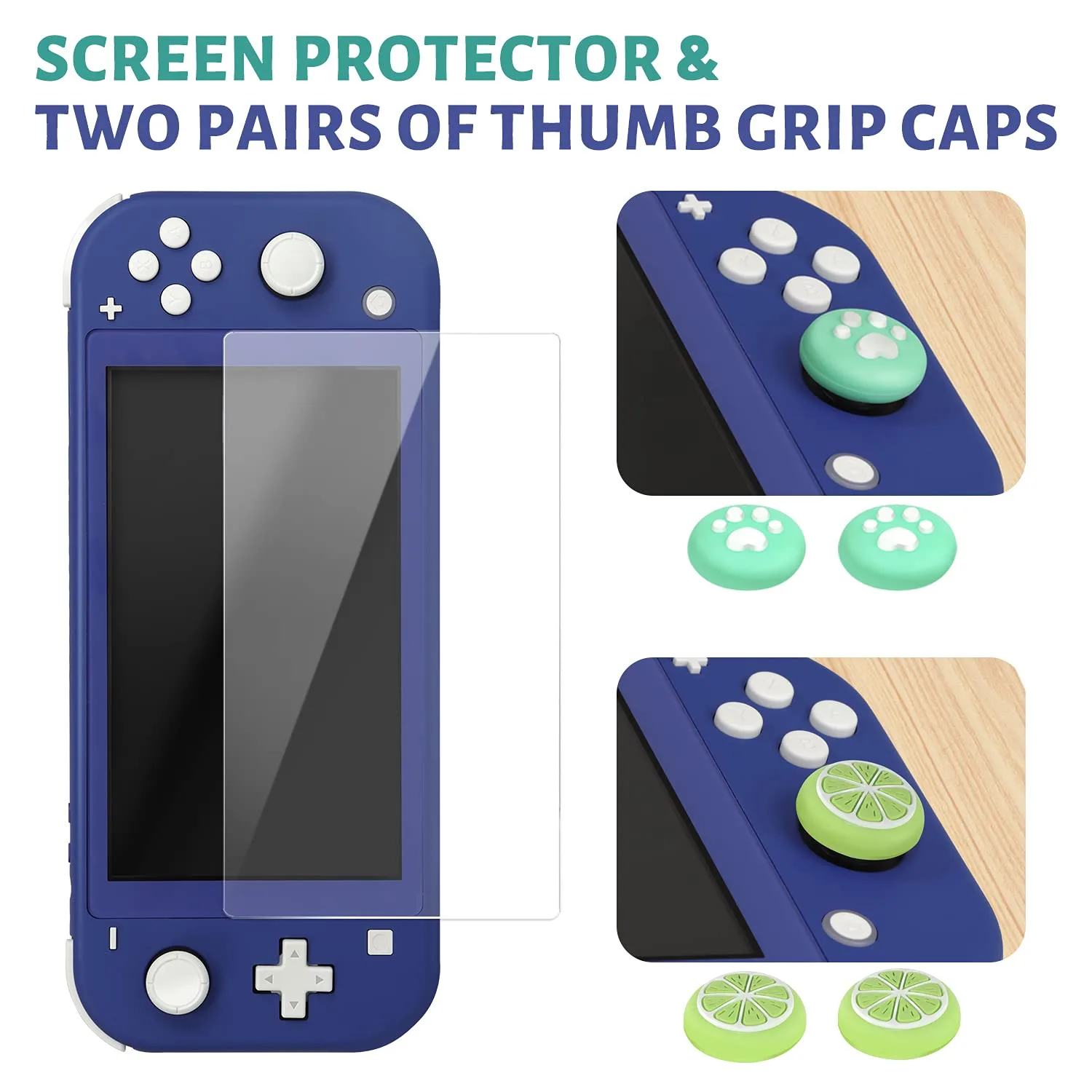 CoBak Carrying Case for Nintendo Switch Lite with 1 Screen Protector