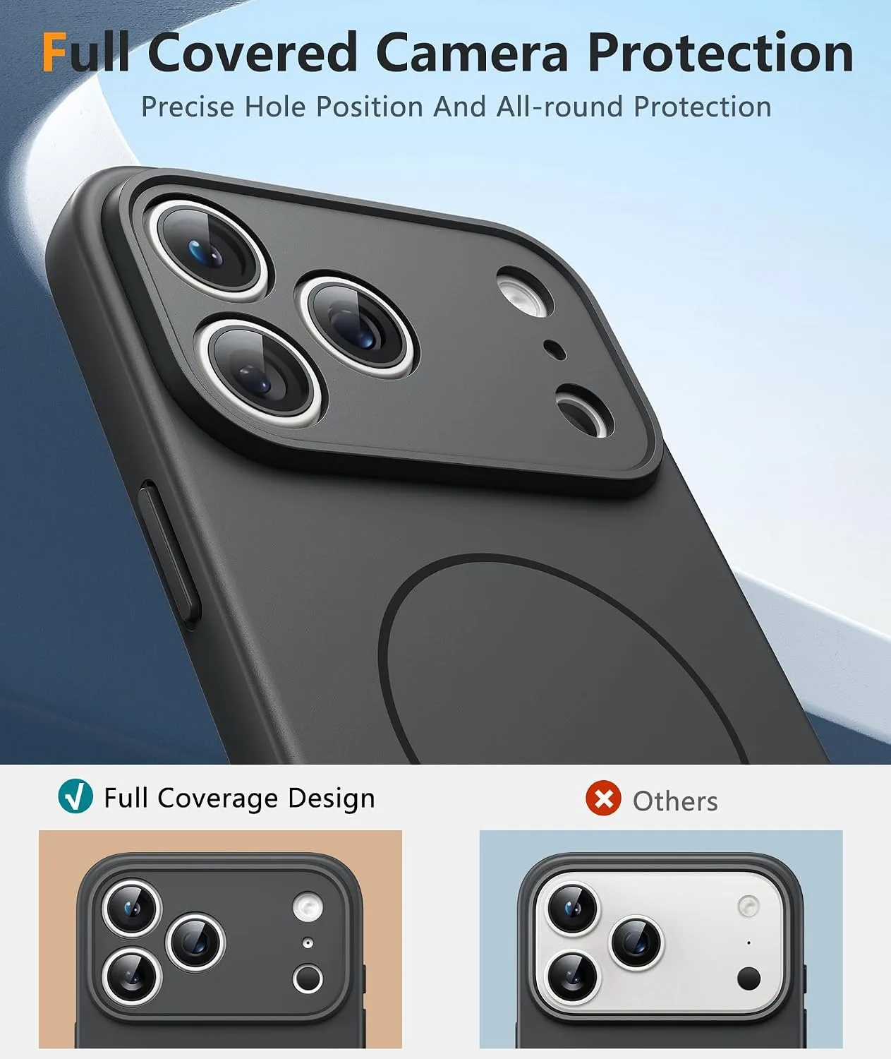 FNTCASE for iPhone 18 Pro Case/iPhone 17 Pro Case, Fit for Magsafe