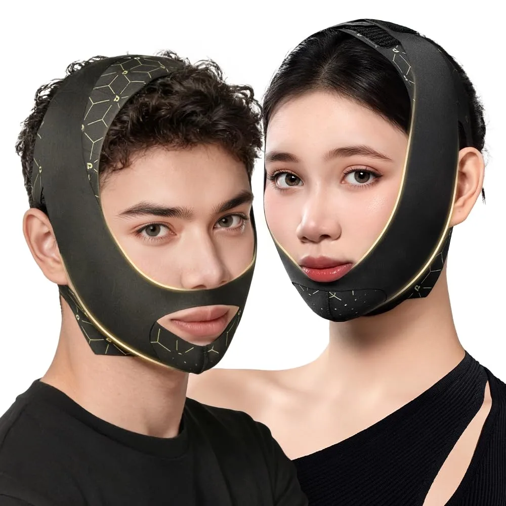 Double Chin Reducer, Face Lifting Tapes, Jawline Shaper Chin Strap