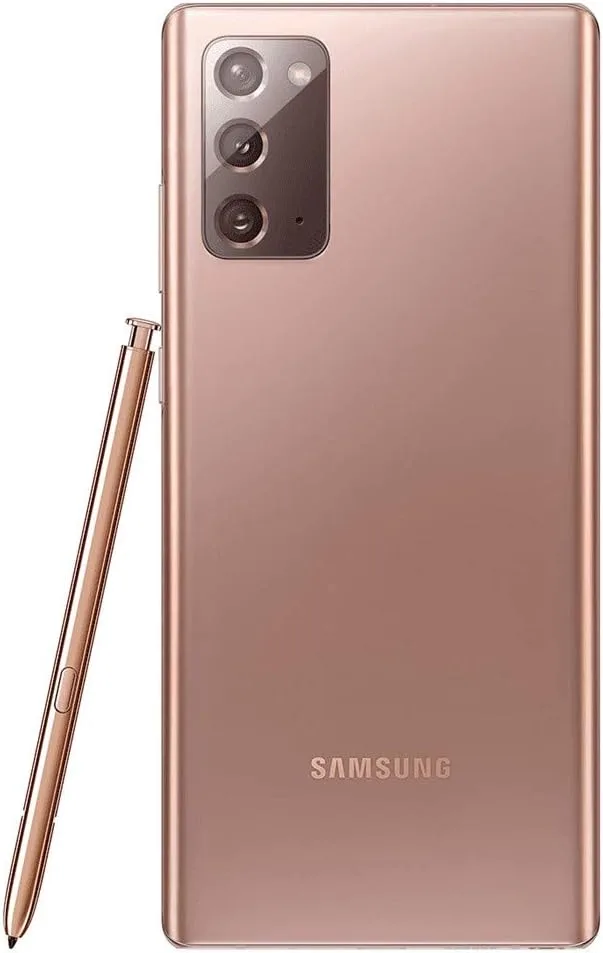 Samsung Galaxy Note 20, 128GB, Mystic Bronze - Locked to Verizon (Renewed)