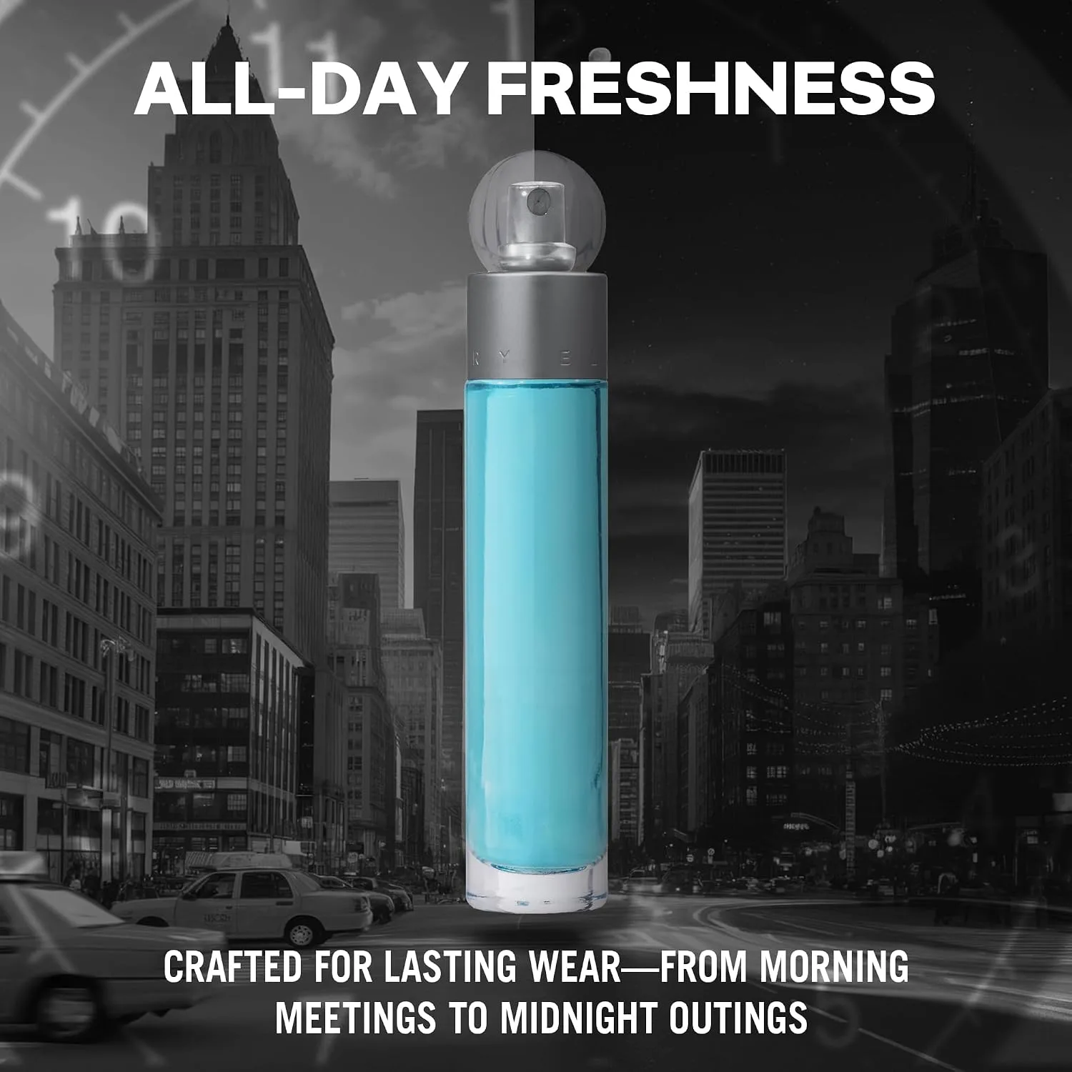 Perry Ellis 360° Eau De Toilette Spray for Men Cologne, 3.4 Fl Oz (100 mL)