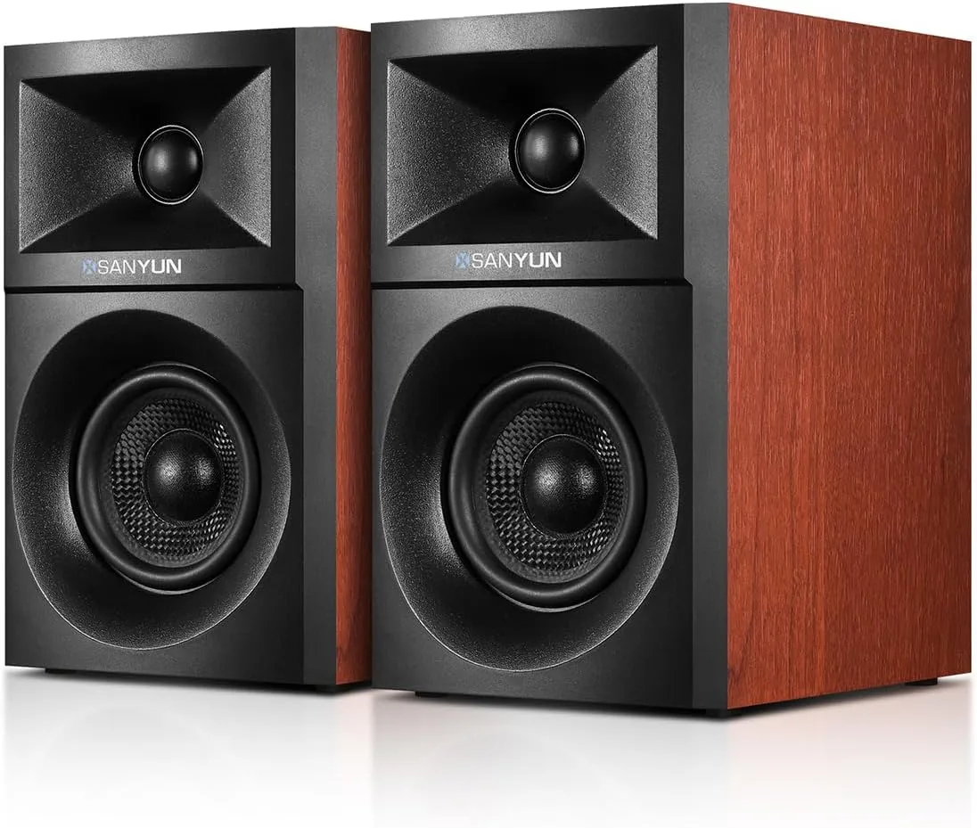 Sanyun SW203 3" 60W Computer Speakers for Desktop Monitor PC, 24bit DAC