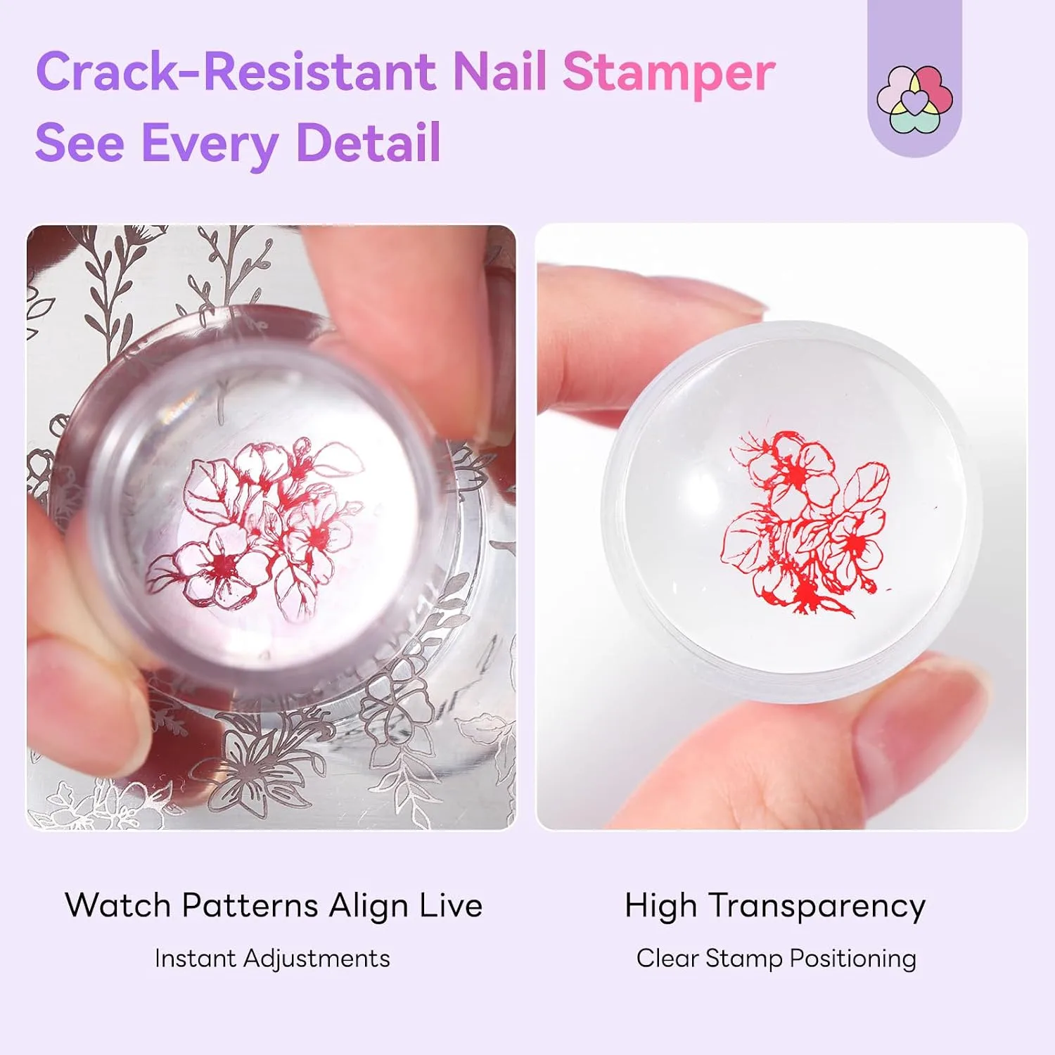 SAVILAND Nail Stamping Gel Polish Kit 6 Colors