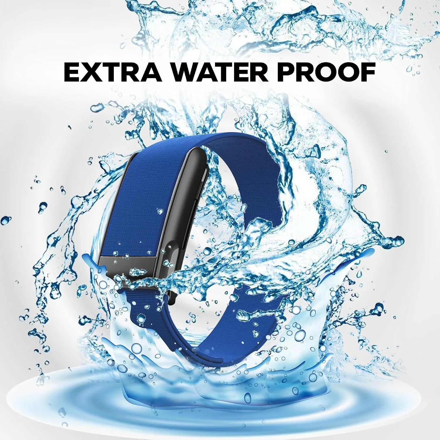 DADO HydroKnit Waterproof Nylon Sport Band Compatible with WHOOP 5.0, One, Peak, and Life | Elastic, Fast-Drying, Water-Resistant, and Comfortable Strap for Active Lifestyles