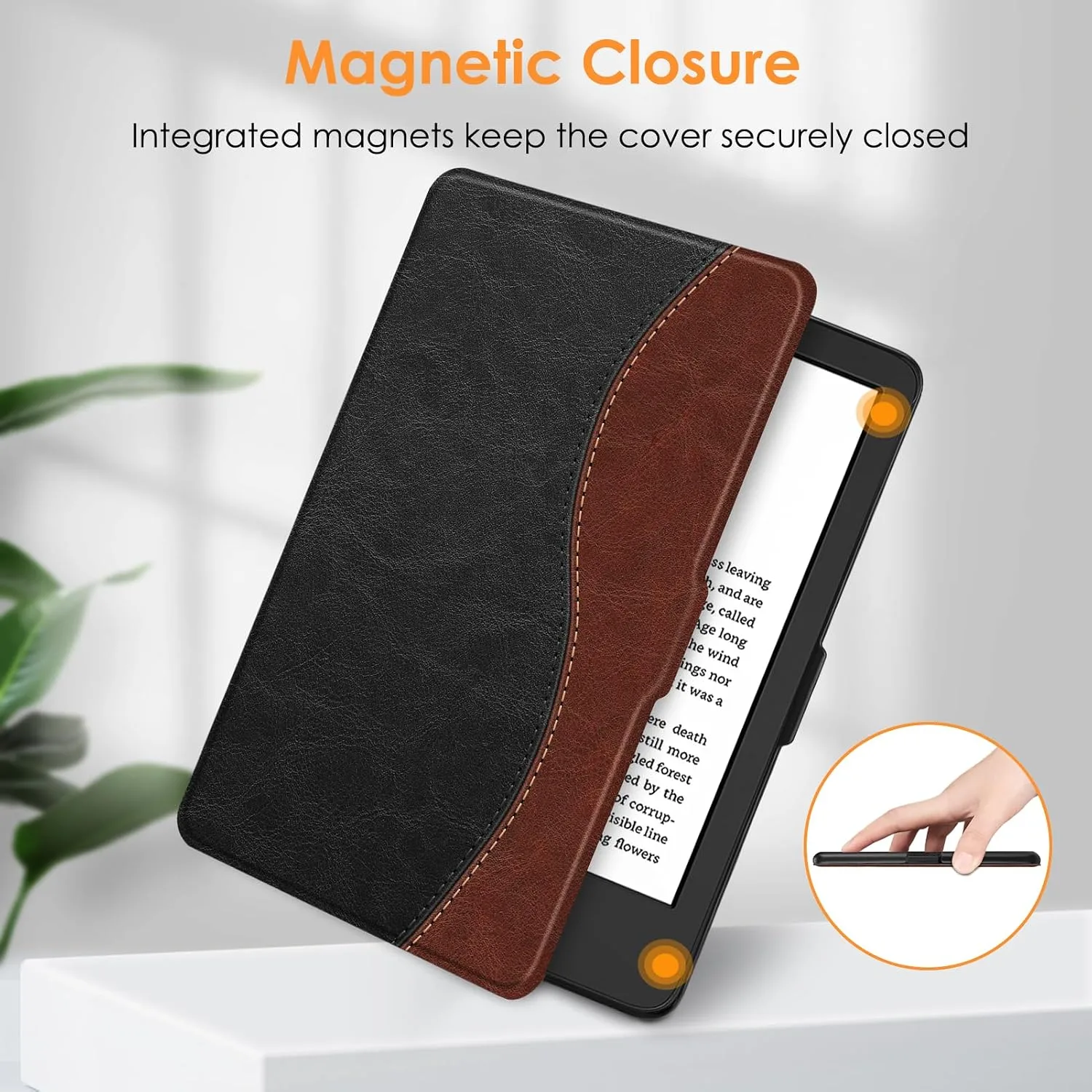 Fintie Slimshell Case for 6" Kindle 2024/2022 11th Generation, Dual Color