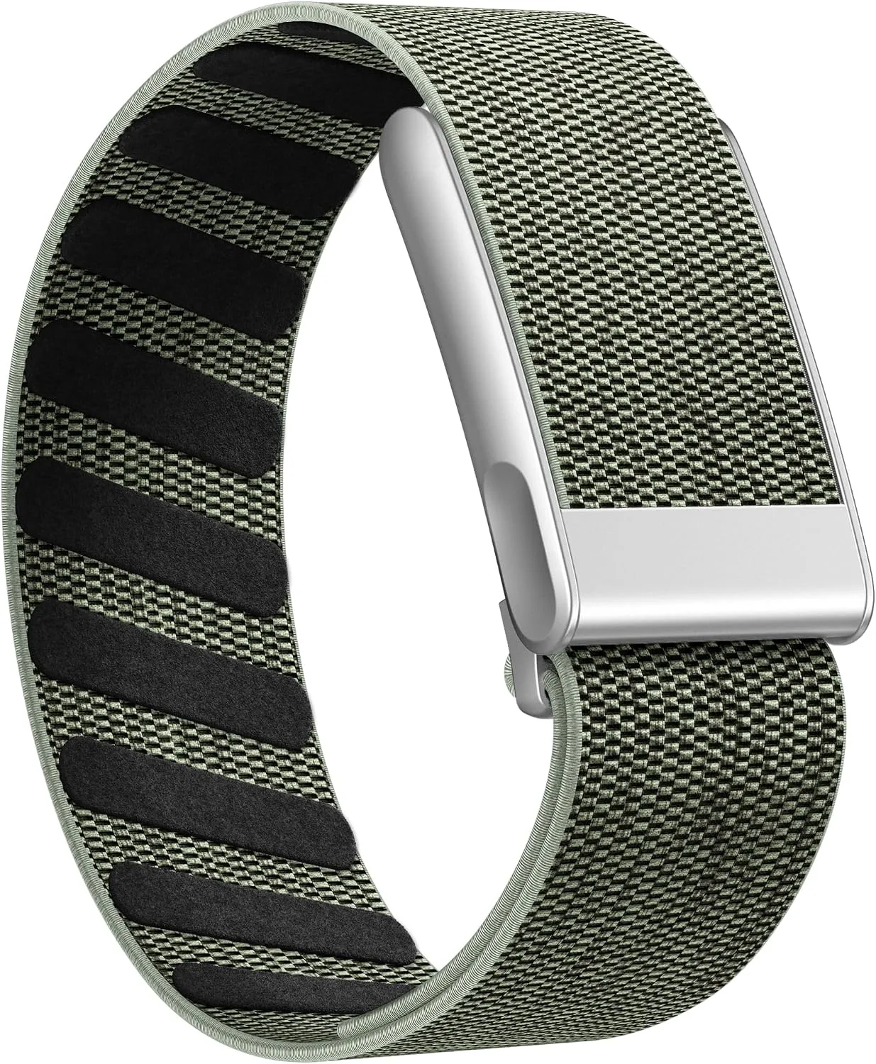 Getino Sport Band Compatible with Whoop 5.0 Bands One, Peak and Life/MG, Breathable Adjustable Elastic Replacement Soft Nylon Strap Accessories for Whoop Band 5.0 Fitness Tracker, Green