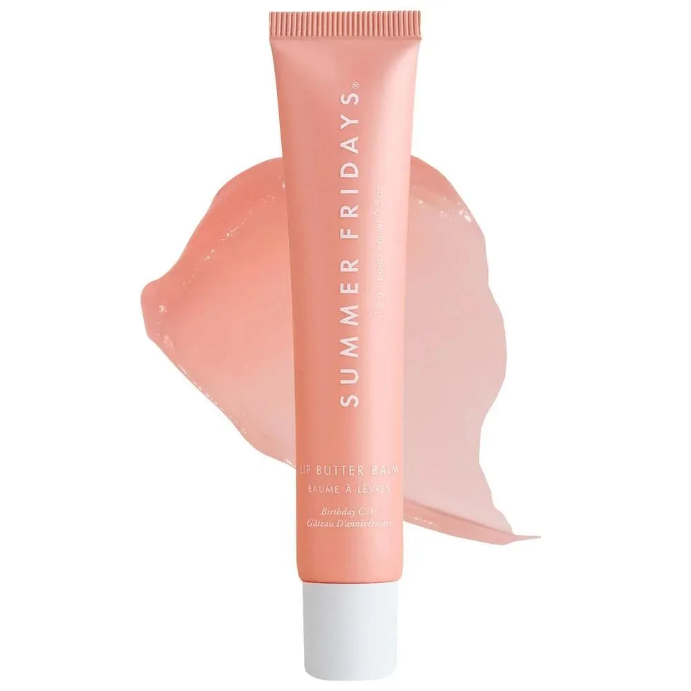 Lip Butter Balm Tratamiento para Hidratación + Brillo Nutritivo - Vanilla - sheer clear - Birthday Cake