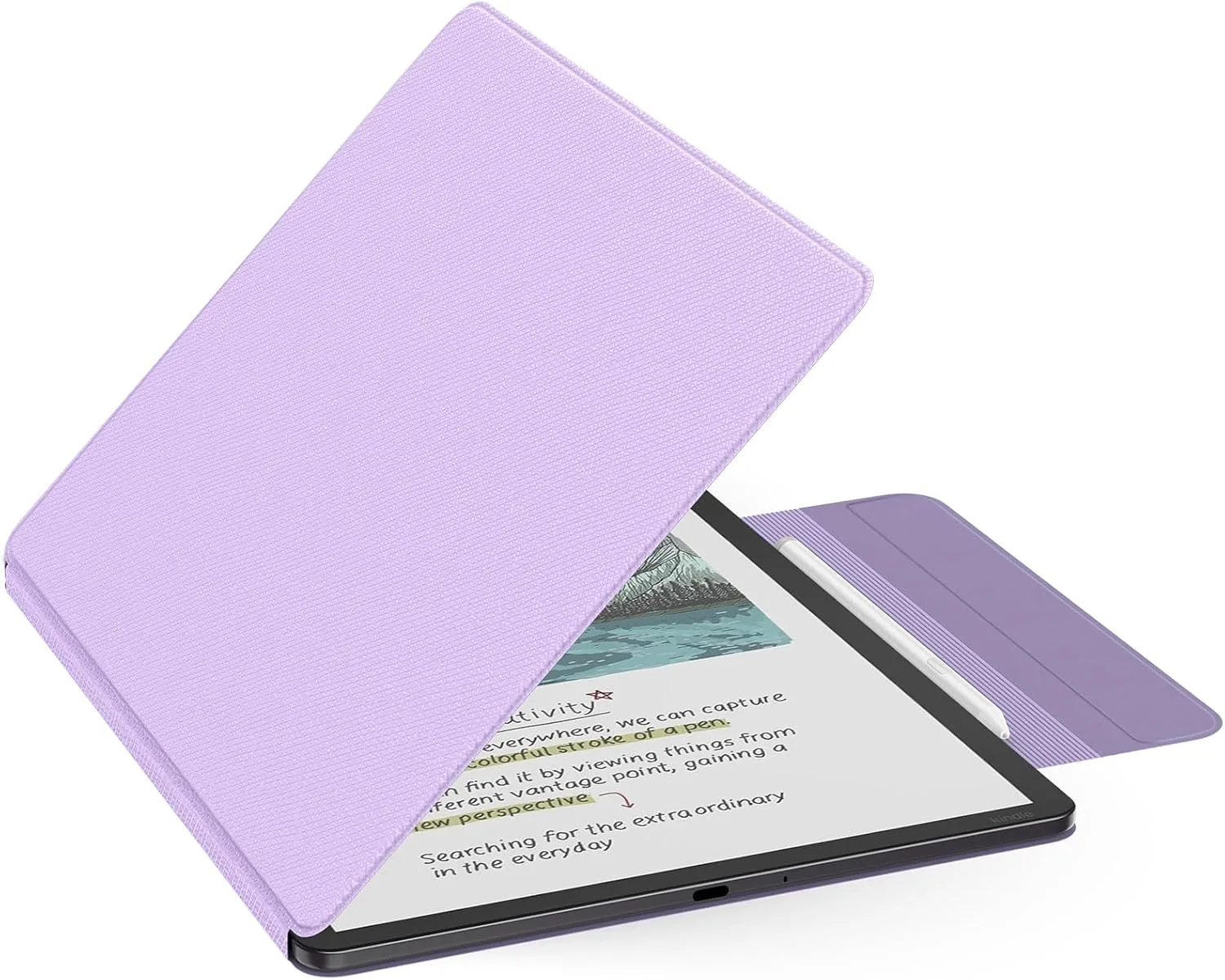 Estuche MoKo para Kindle Scribe 11" 3ra generación y Colorsoft 1ra generación Púrpura Taro