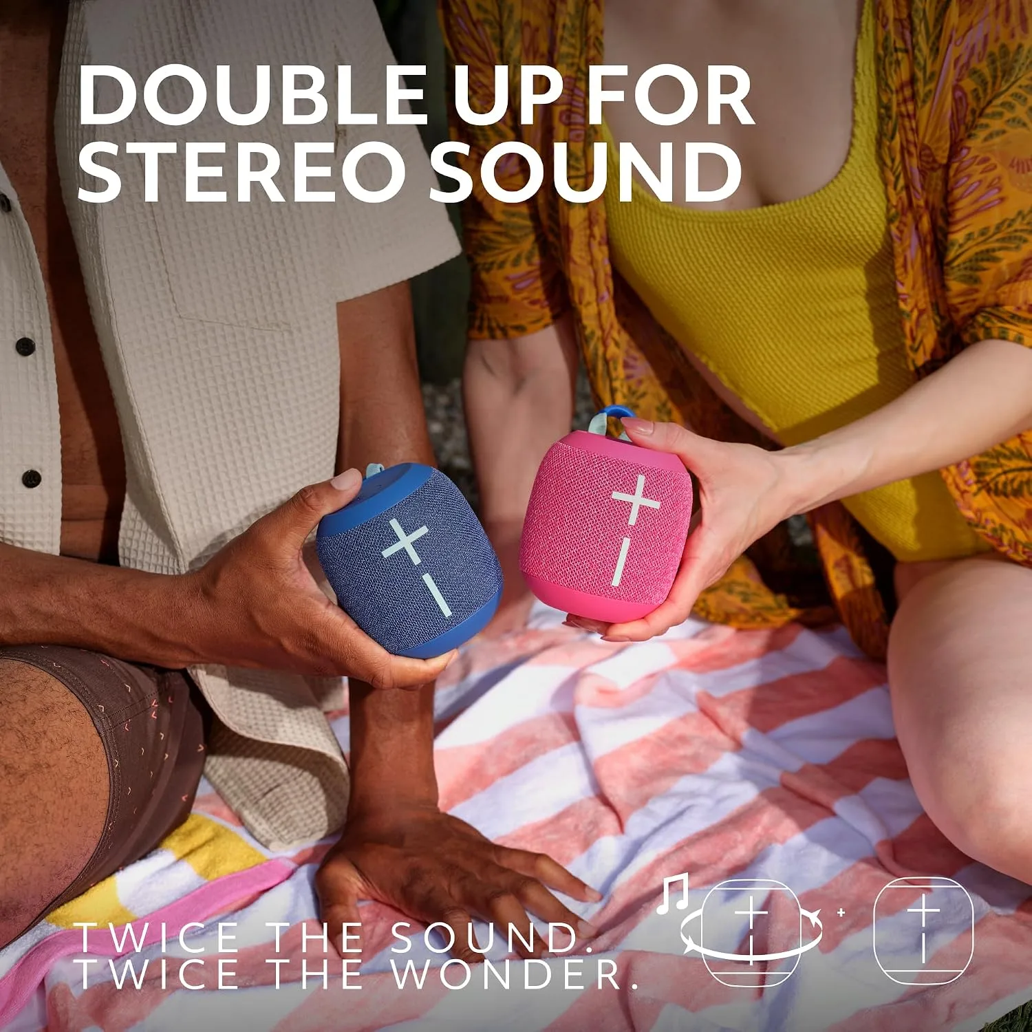 Ultimate Ears WONDERBOOM 4 Portable Waterproof Speaker - Pink