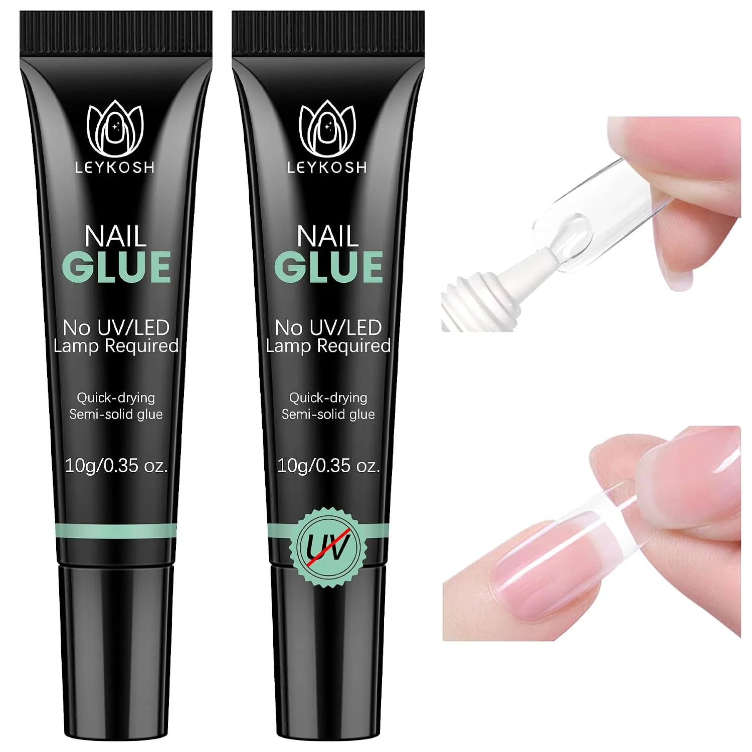 Pegamento para uñas Leykosh Super Strong sin lámpara UV