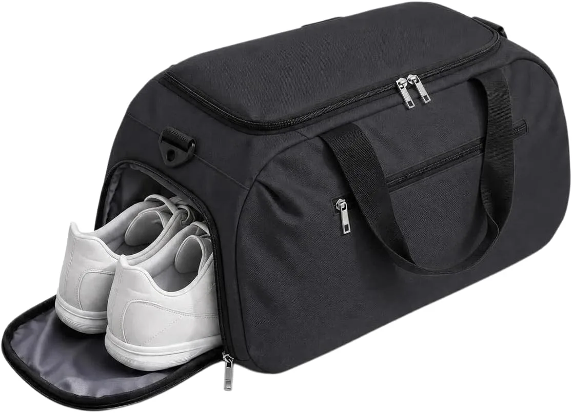 Soccer Bag with Shoe Compartment for Travel Gym Sports