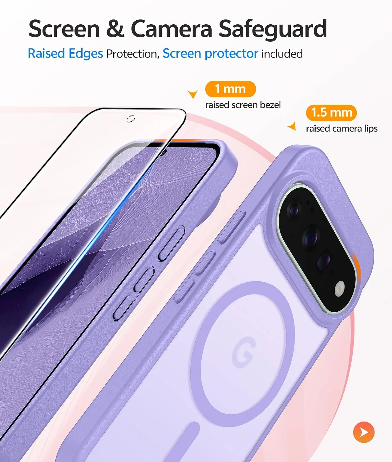 FNTCASE for Google Pixel 11 Pro XL Case, Fit for Magsafe, Screen Protector