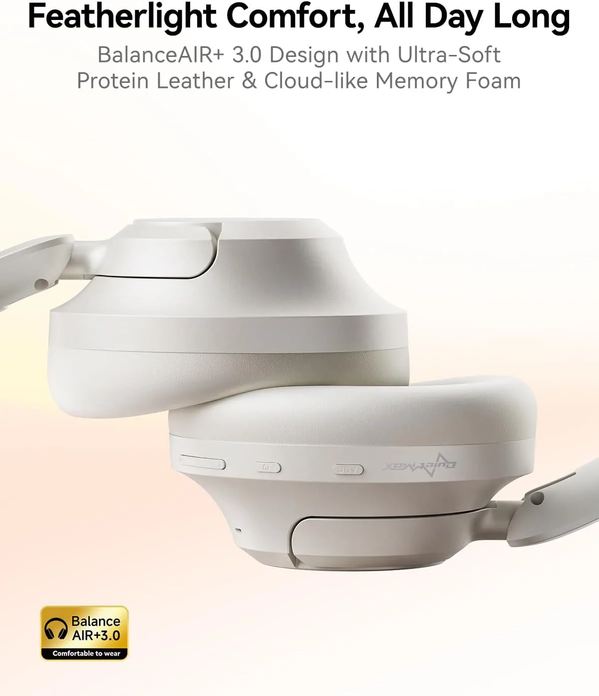1MORE SONOFLOW MAX Over-Ear Headphones, THX Spatial Audio, 50dB ANC, 105H