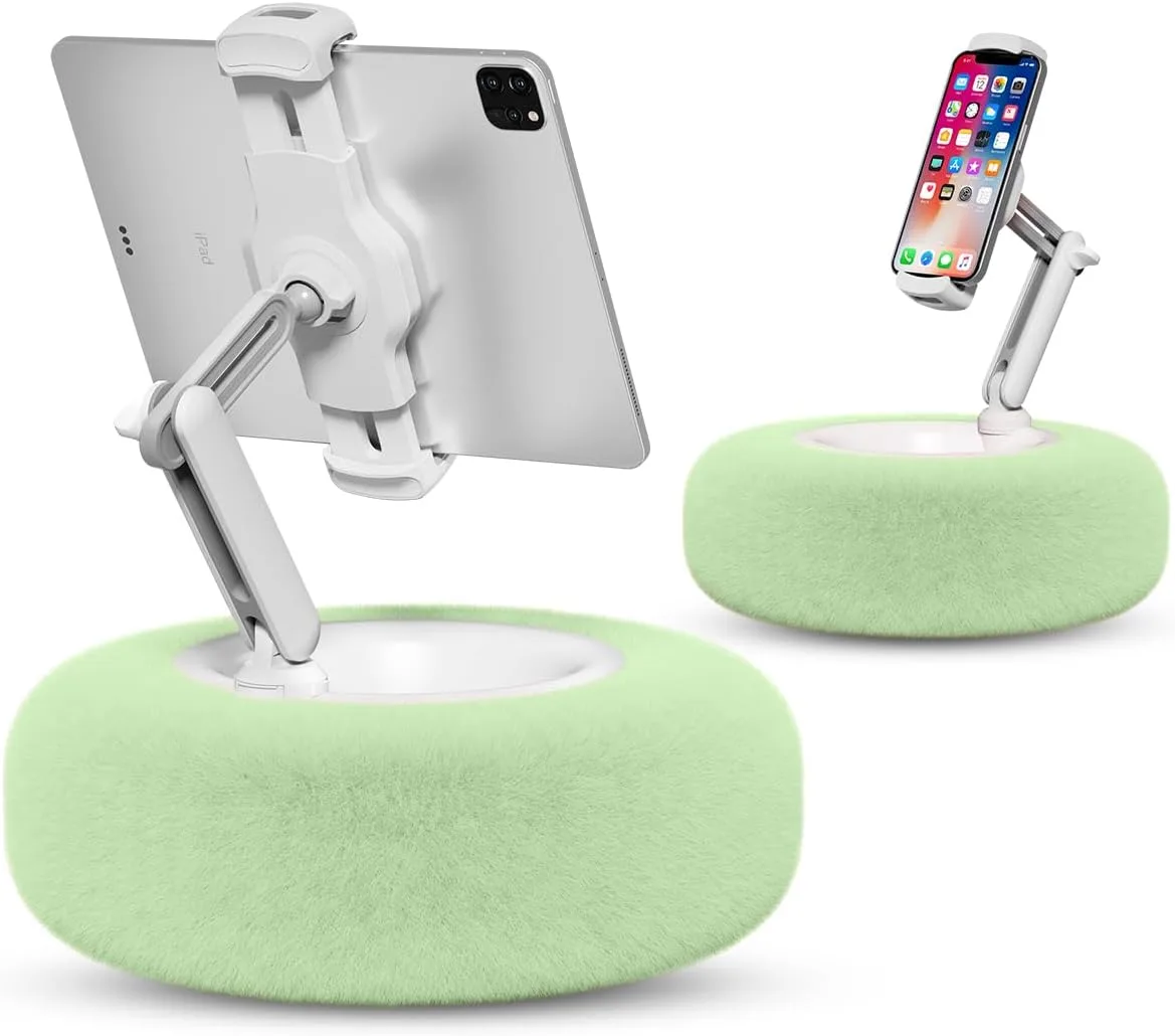 Soporte para tablet Viozon modelo Pillow verde compatible 4.7-13 pulgadas