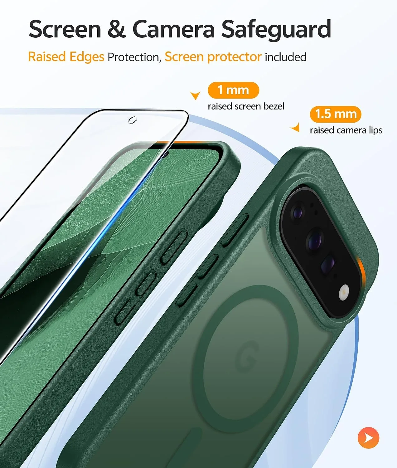 FNTCASE for Google Pixel 11 Pro XL Case, Fit for Magsafe, Screen Protector