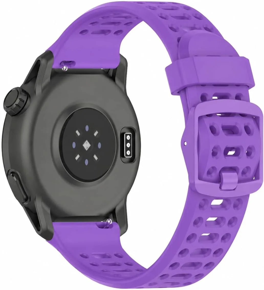 Watch Band for Coros PACE 2/APEX 2/APEX 42mm, 20mm Quick Release Silicone Replacement Band