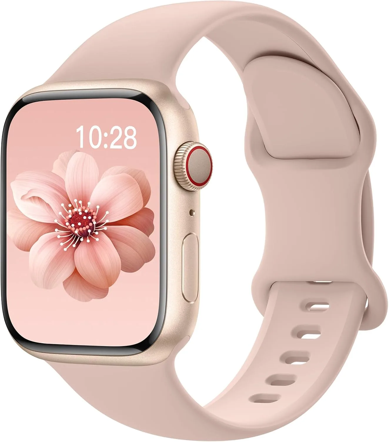 Correa de silicona Sport compatible con Apple Watch Supernana