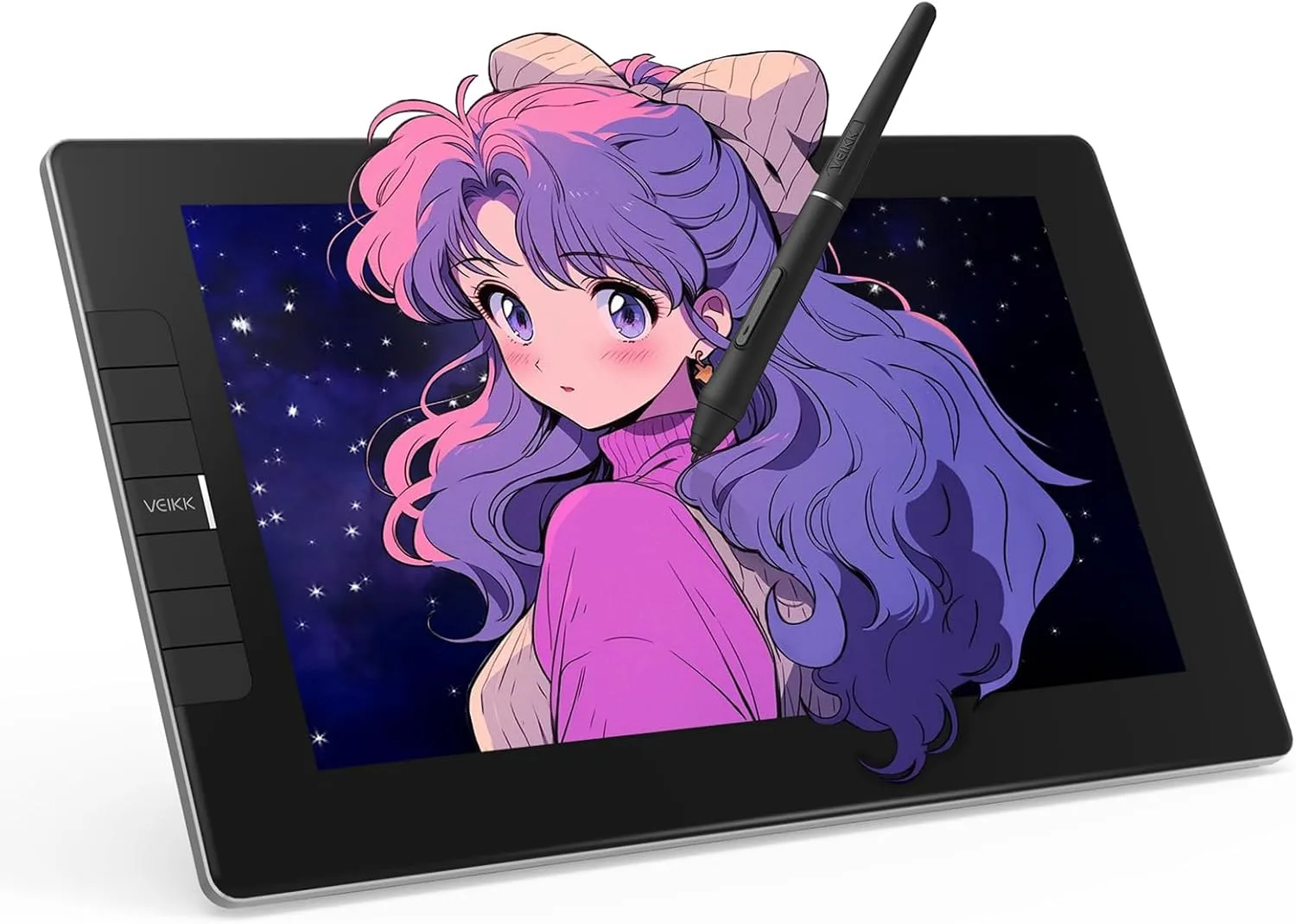 VEIKK VK1200 V2 Drawing Tablet with Screen,11.6'', 8192 Pressure Sentivity