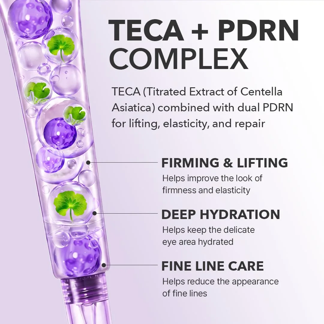 CENTELLIAN 24 360 Shot PDRN Firming Eye Cream, TECA Retinol Care