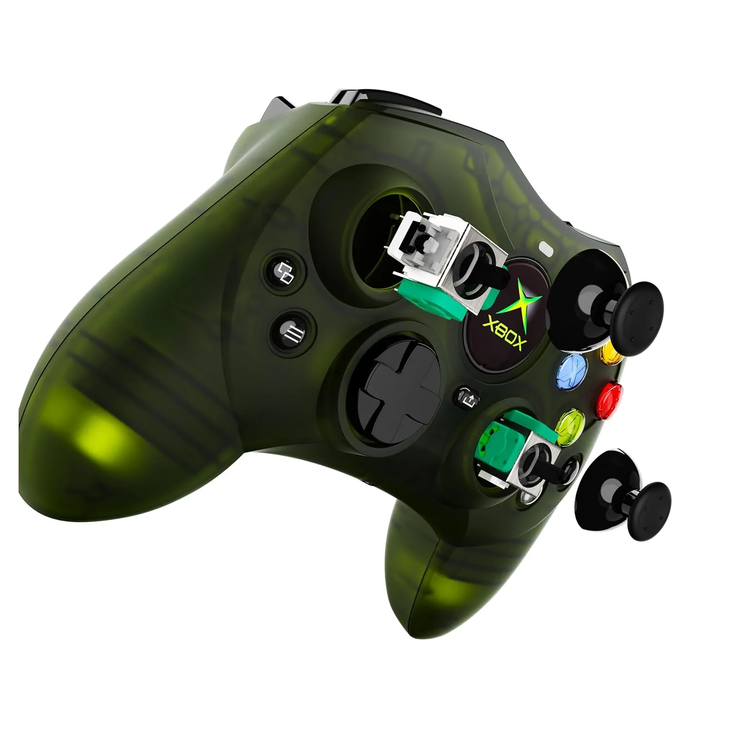 Hyperkin DuchesS Wired Controller with Hall Effect Joysticks for XBOX Series X|S, XBOX One & PC Windows 10/11 – Plug & Play Gamepad with Impulse Triggers & 10ft USB-C Cable – Special Edition Greenhaven