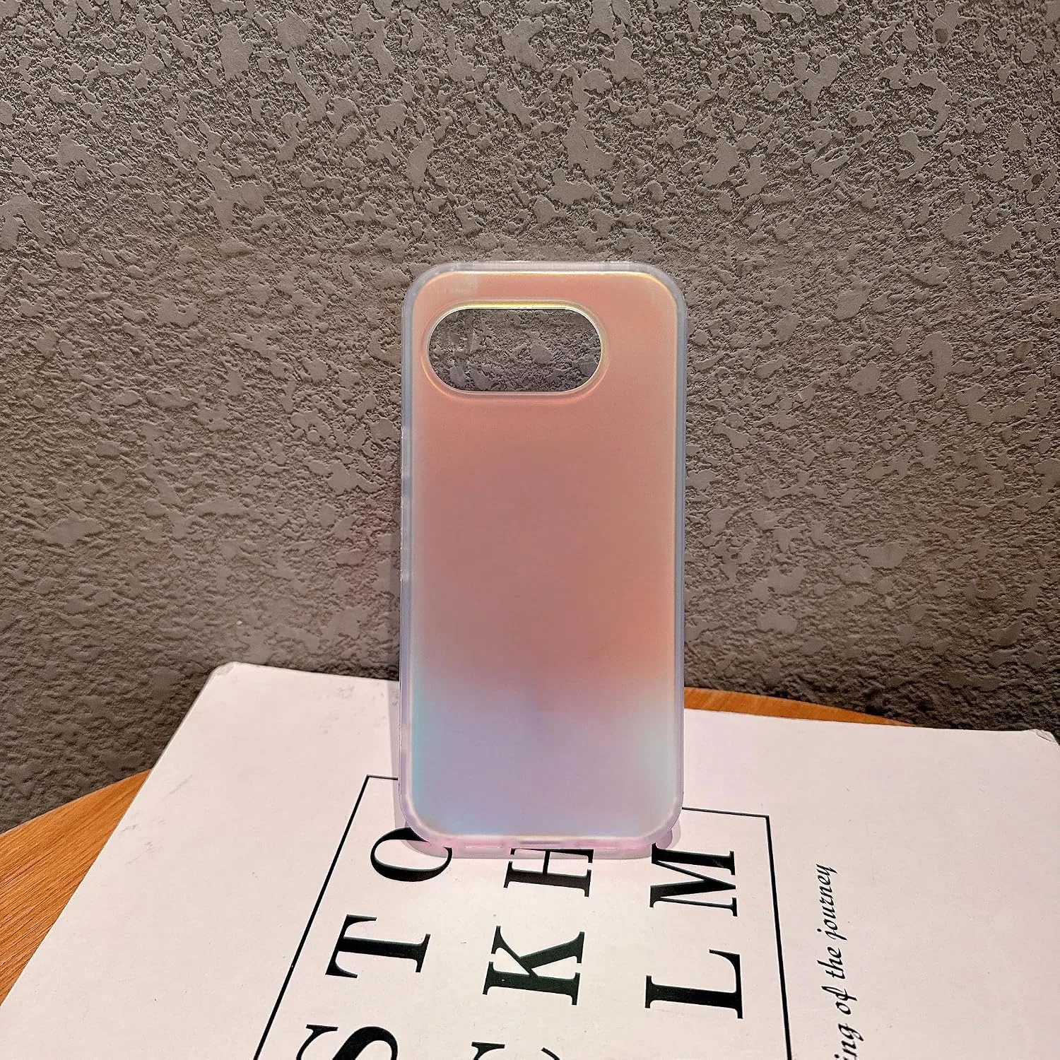 Magnetic for Google Pixel 10A Case Women, [Holographic Iridescent Color Changing Effect] Fashion Slim Cute and Unique Matt Protective Phone Cover for Pixel 10A