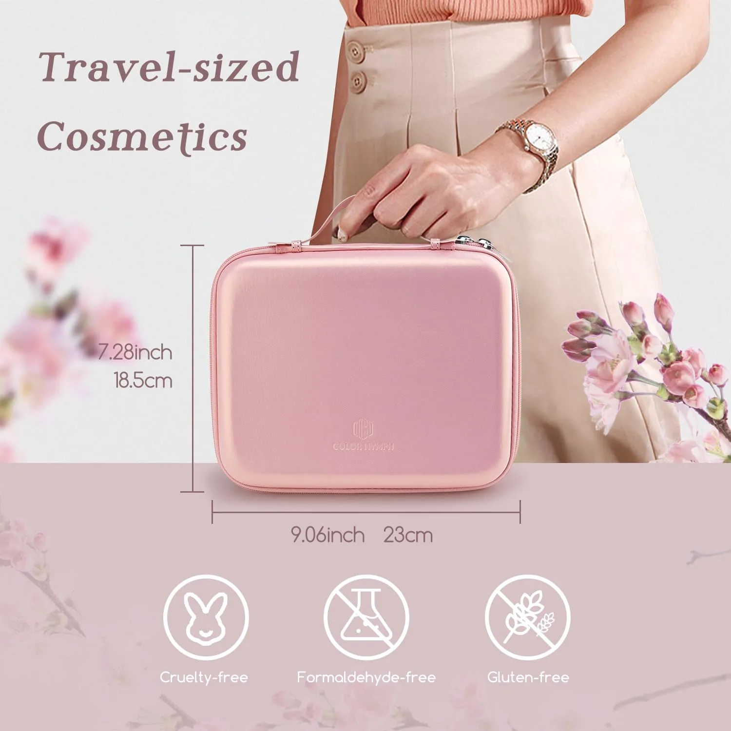 Color Nymph Makeup Kit for Teen Girl Beginner Makeup Kit Cosmetic Set Pink