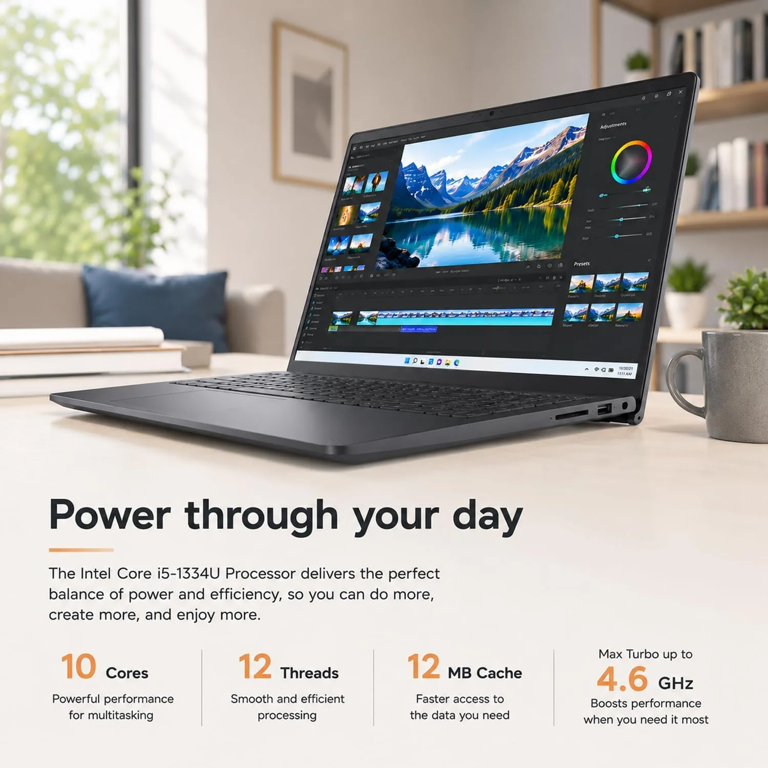 Dell Inspiron 15 Laptop, 15.6" Touchscreen, Intel Core i5-1334U, 16GB/1TB