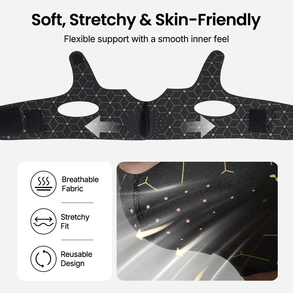 Double Chin Reducer, V Line Lifting Jawline Shaper for Sleeping