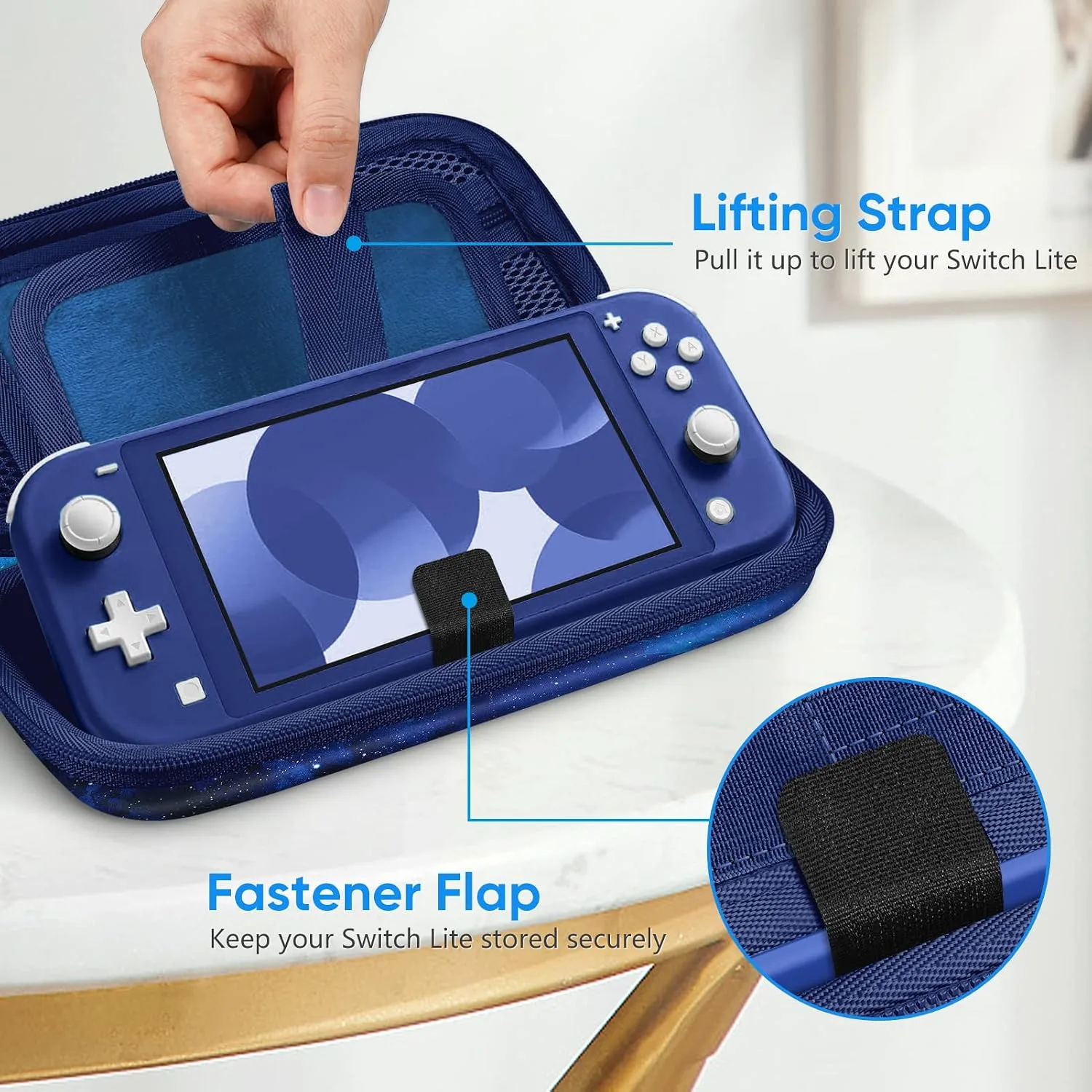 FINTIE Shockproof Carrying Case for Nintendo Switch Lite 2019