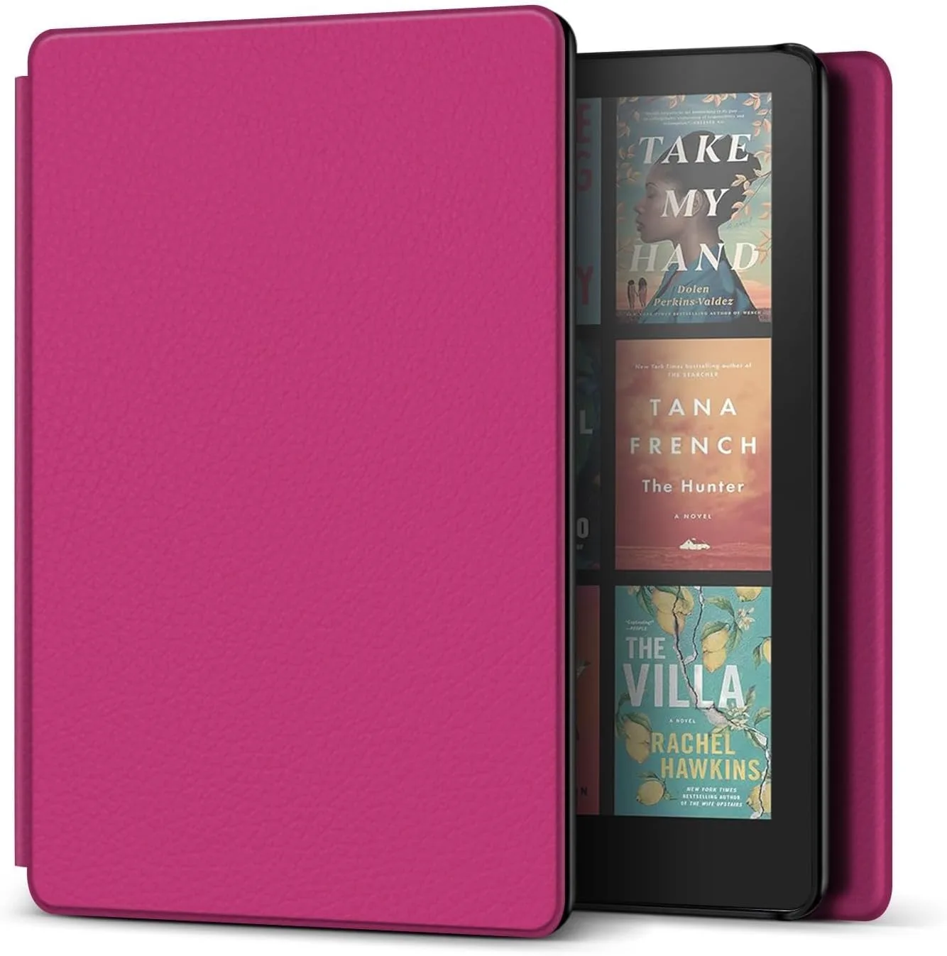 TNP Kindle Paperwhite 12th Gen Case, Colorsoft 7-Inch Cover, Hot Pink