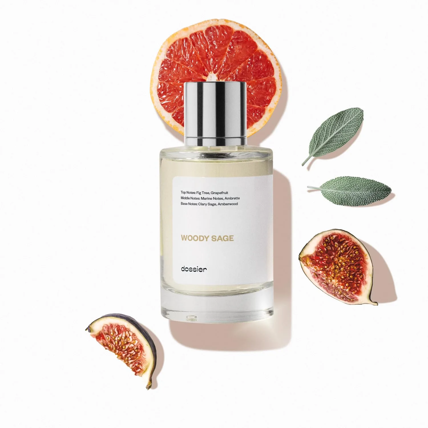Dossier - Woody Sage - Inspired by Wood Sage & Sea Salt - Unisex EDP