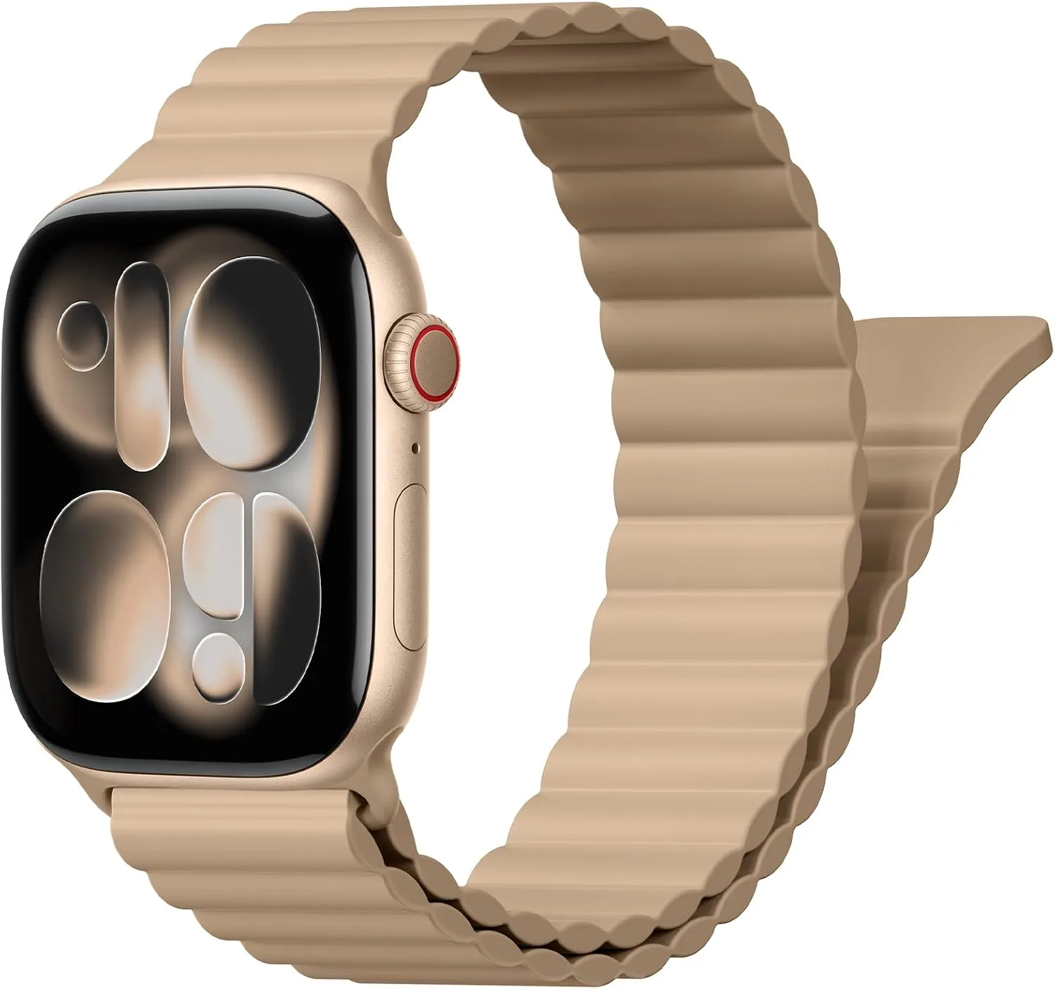 Correa Magnética Sport para Apple Watch 38-49mm Bxuxohs Silicona
