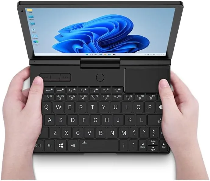 GPD Pocket 3 Mini Laptop with Included Stylus, Gold 7505 CPU, 16GB LPDDR4x RAM, 512GB NVMe SSD, 1920x1200p Touch Screen; Windows 11, Wi-Fi 6E, Bluetooth 5.3, Modular Handheld PC